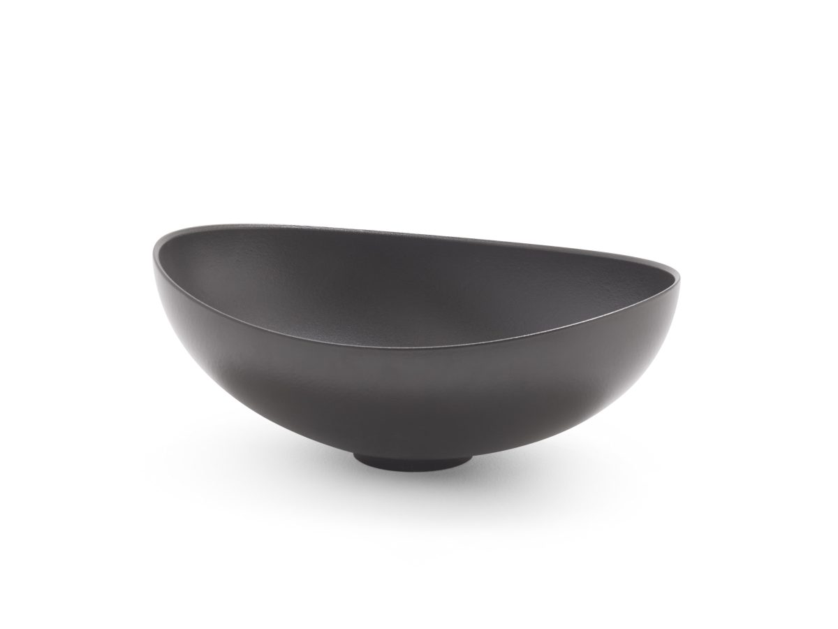 Sand waves, hvit matt servant, bad heltre kistefos, bolleservant